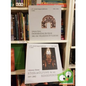 A 20. század magyar építészete (2 kötet együtt)