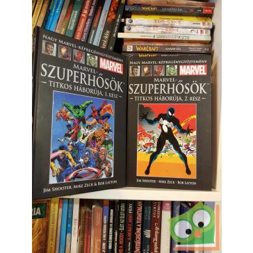   Marvel 25-26.: Jim Shooter: Marvel-szuperhősök titkos háborúja 1-2.rész (újszerű) (ritka)