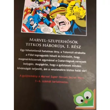   Marvel 25-26.: Jim Shooter: Marvel-szuperhősök titkos háborúja 1-2.rész (újszerű) (ritka)