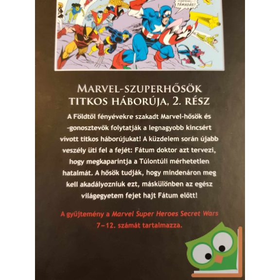 Marvel 25-26.: Jim Shooter: Marvel-szuperhősök titkos háborúja 1-2.rész (újszerű) (ritka)