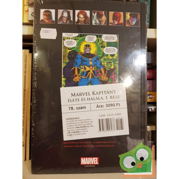 Nagy Marvel Képregénygyűjtemény 78.: Marvel Kapitány élete és halála 1. rész