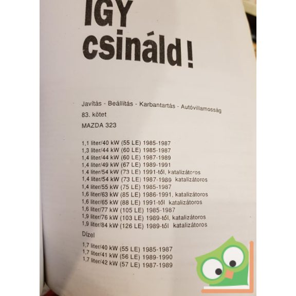 H.R. Etzold: Így csináld! - Mazda 323