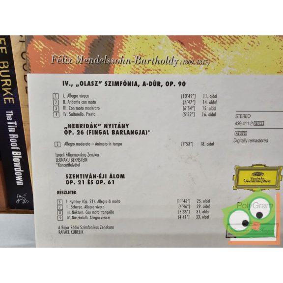 Mendelssohn - Népszabadság Filharmónia - Klasszikusok sorozata (CD melléklettel)