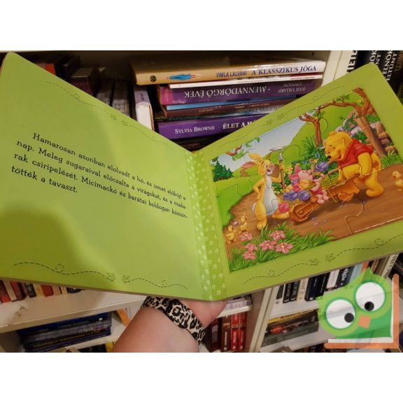 Disney: Micimackó - Évszakok (Mini puzzle-könyv)