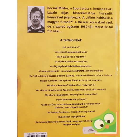 Bocsák Miklós: Miért haldoklik a magyar futball?