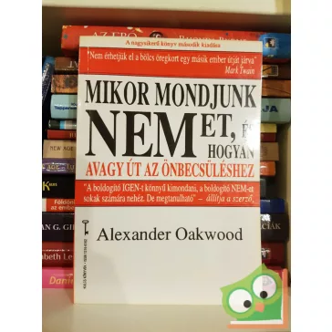   Alexander Oakwood: Mikor mondjunk nemet, és hogyan (Bagolyvár Kulcs könyvek 6.)
