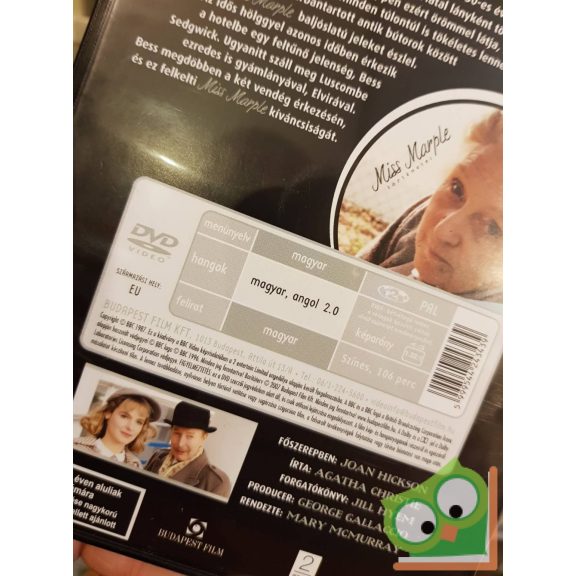 Miss Marple történetei - A Bertram Hotel (BBC DVD) (ritka)