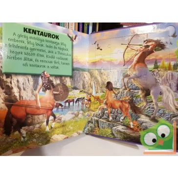   Marcela Grez, Francisca Valiente: Mitológiai lények Ablakos kirakóskönyv