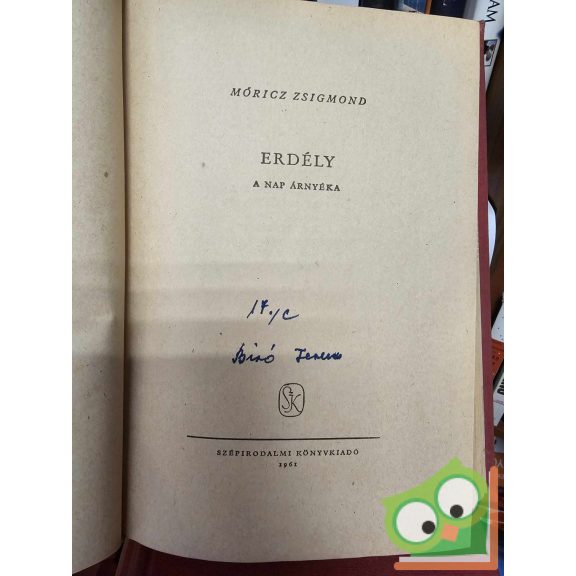 Móricz Zsigmond: Erdély I-III.