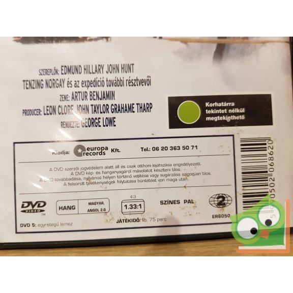 A Mount Everest meghódítása (DVD)