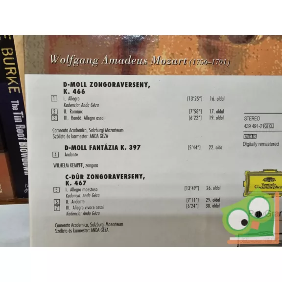 Mozart - Népszabadság Filharmónia - Klasszikusok sorozata (CD melléklettel)