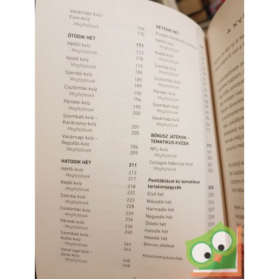 Bartha Álmos: A Nagy Fotelkvíz