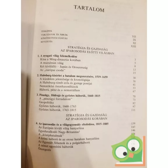Paul Kennedy: A nagyhatalmak tündöklése és bukása (nagyon ritka)