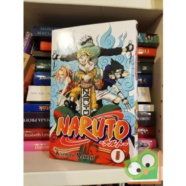   Kisimoto Maszasi: Naruto 5. (Naruto 5.) - A kihívók! (ritka) (magyar nyelvű manga)