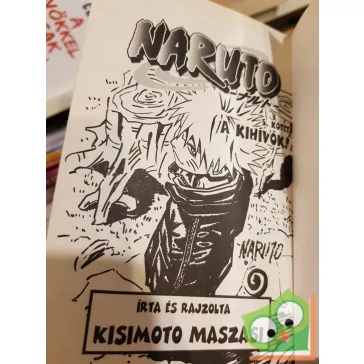   Kisimoto Maszasi: Naruto 5. (Naruto 5.) - A kihívók! (ritka) (magyar nyelvű manga)