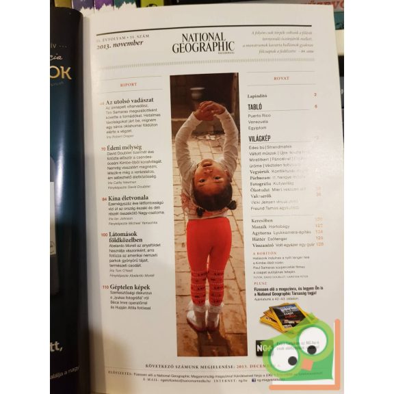 National Geographic  Magyarország 2013. november