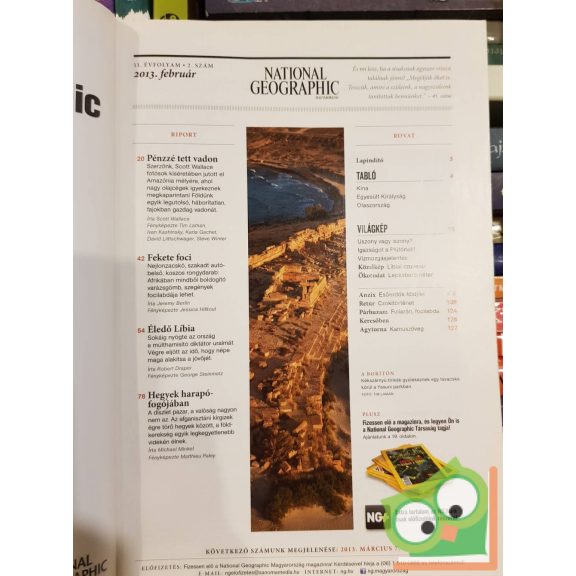 National Geographic  Magyarország 2013. február