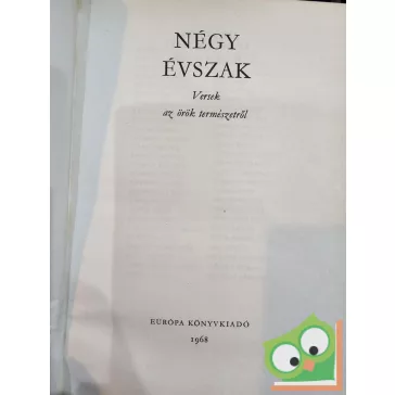 Négy évszak – versek az örök természetről