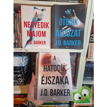   J.D. Barker: Négy majom trilógia (A negyedik majom, Az ötödik áldozat, A hatodik éjszaka) 4MGY