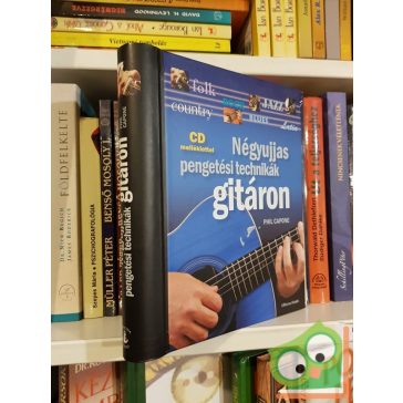   Phil Capone: Négyujjas pengetési technikák gitáron  (CD melléklettel) (ritka)