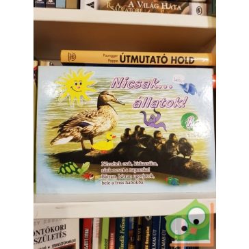 Violet G. Waters: Nicsak... állatok! 1. (leporelló)