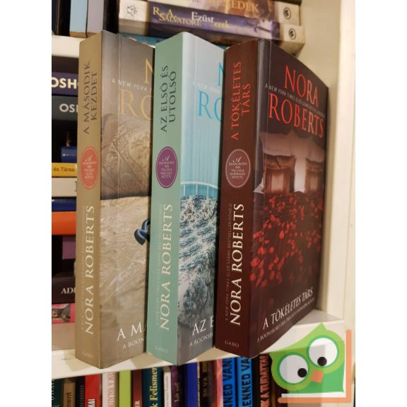 Nora Roberts: Boonsboro Inn trilógia (ritka)