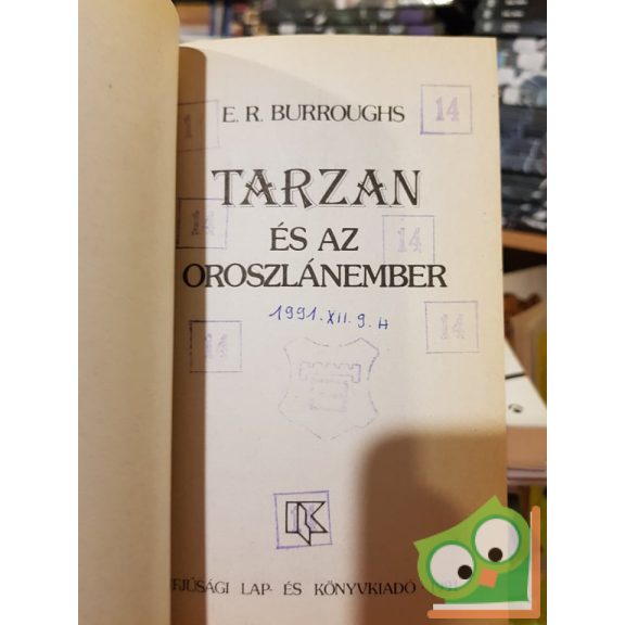 Edgar Rice Burroughs: Tarzan és az Oroszlánember (Tarzan 17.)