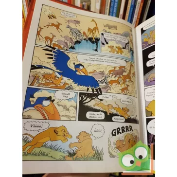 Walt Disney Oroszlánkirály képregény    (Ritka)