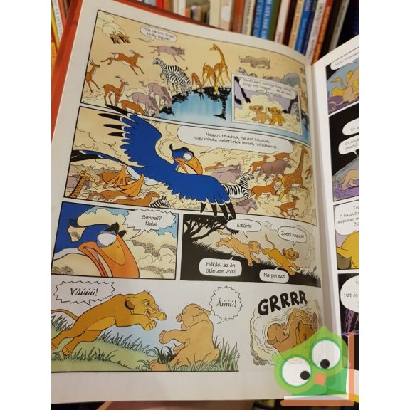 Walt Disney Oroszlánkirály képregény    (Ritka)