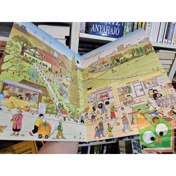 Rotraut Susanne Berner: Őszi böngésző (Évszakos böngésző 4.) (Naphegy kiadó)