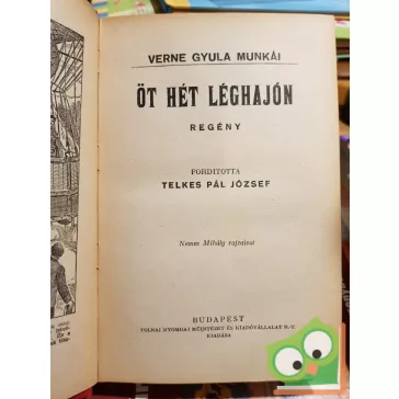 Jules Verne: Öt hét léghajón