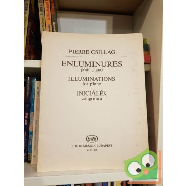 Pierre Csillag: Enluminures (háromnyelvű) (Z. 13 453)