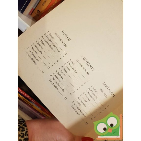 Pierre Csillag: Enluminures (háromnyelvű) (Z. 13 453)