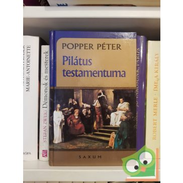 Popper Péter: Pilátus testamentuma