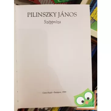 Pilinszky János: Széppróza