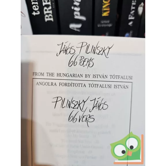 Pilinszky János: 66 vers / 66 poems (kétnyelvű)