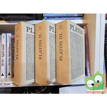 Platón ​összes művei I-III. (Bibliotheca Classica)
