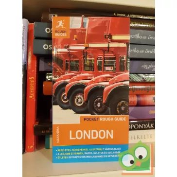   Pocket Rough Guide:London (újszerű) (színes fotókkal és képekkel illusztrált)