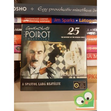   Agatha Christie: A spanyol láda rejtélye - Poirot 25.  Napi Ász DVD, papír tokban