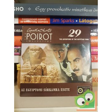   Agatha Christie: Az egyiptomi sírkamra esete - Poirot 29.  Napi Ász DVD, papír tokban