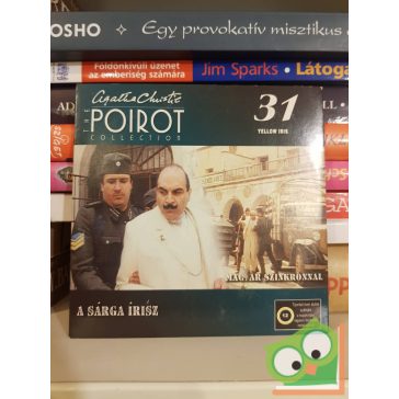   Agatha Christie: A sárga írisz- Poirot 31.  Napi Ász DVD, papír tokban