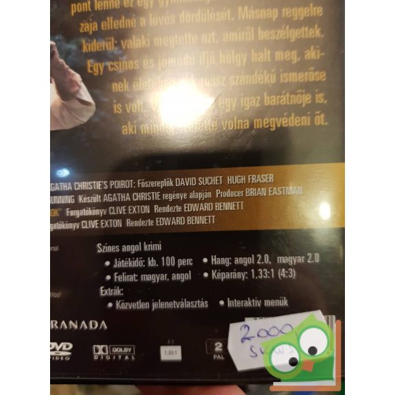 Poirot - A claphami szakácsnő esete  / Gyilkosság a sikátorban (DVD)