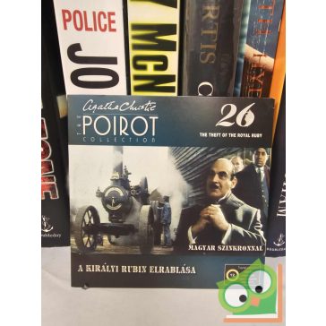   Agatha Christie: A királyi rubin elrablása - Poirot 26.  Napi Ász DVD, papír tokban