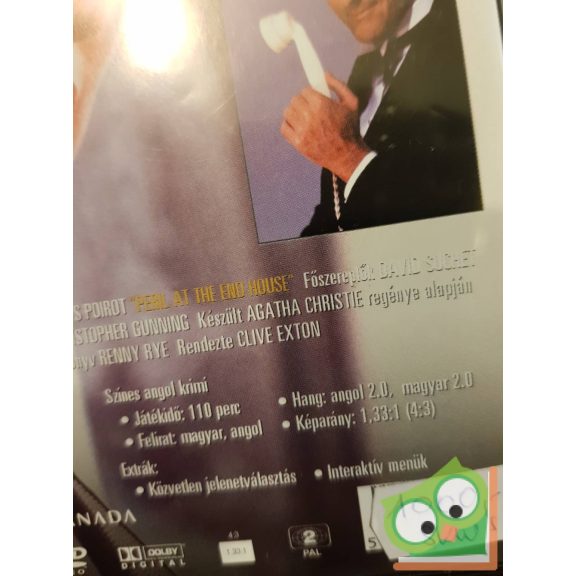 Poirot - Veszedelem a romházban (DVD)