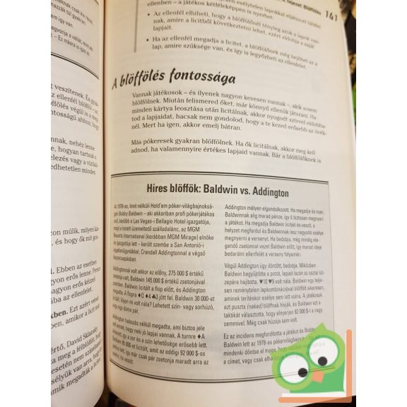 Richard D. Harroch, Lou Krieger : Póker (Tanatusz könyvek)