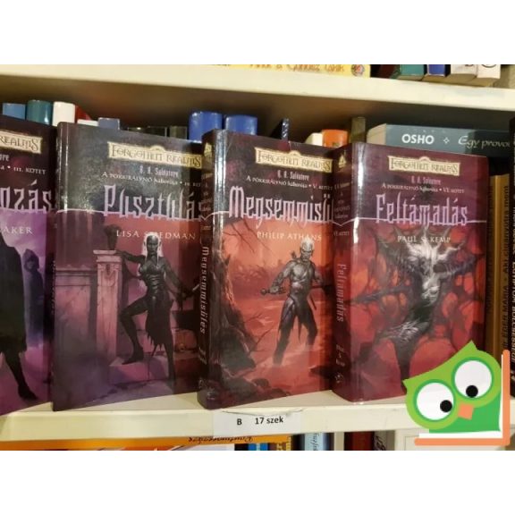 R.a. Salvatore: A Pókkirálynő háborúja sorozat l-Vl.