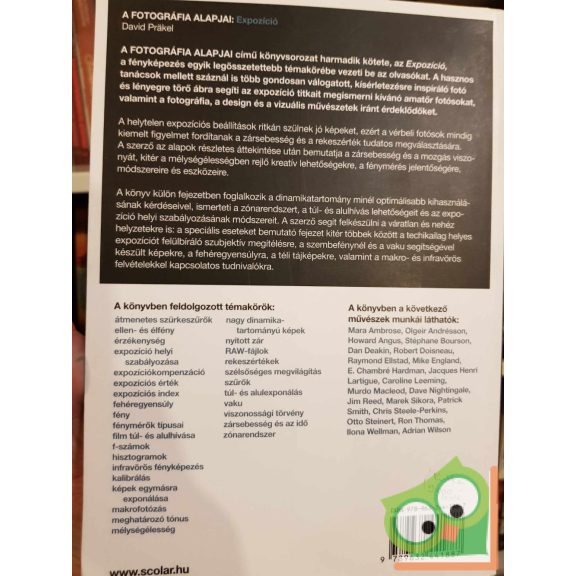 David Präkel: Expozíció - A fotográfia alapjai 3. (ritka)