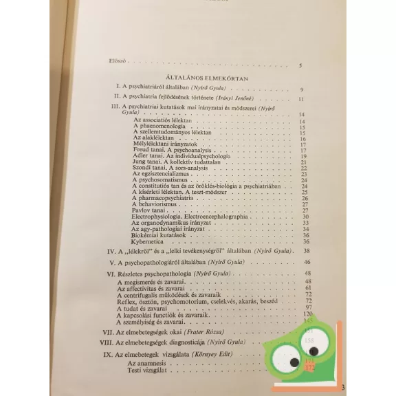 Nyírő Gyula (szerk.): Psychiatria