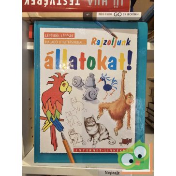   Anna Milbourne: Rajzoljunk állatokat (Lépésről lépésre haladó utasításokkal...)