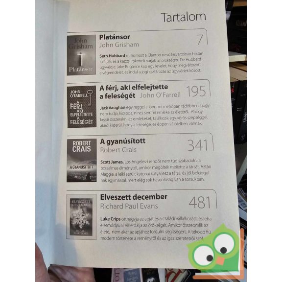 Grisham - O'Farrell - Crais - Evans (Readers Digest válogatás) 2014/7